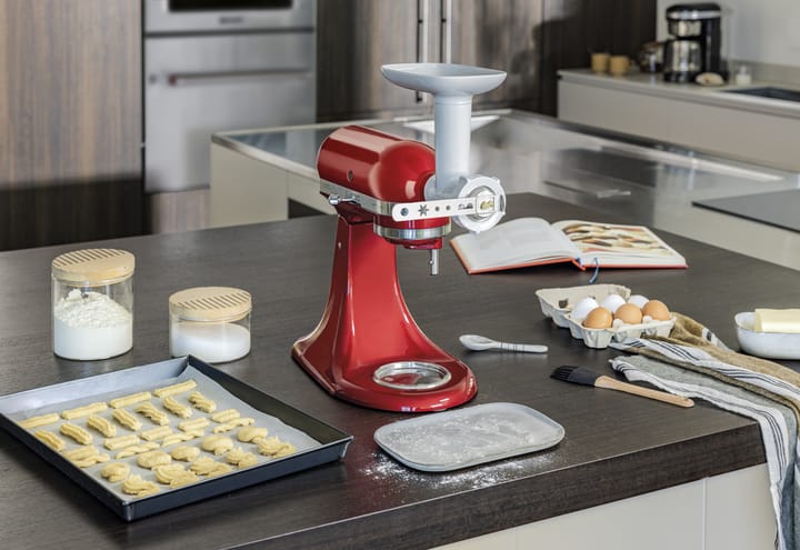 KitchenAid kødkværn og kagepresser til køkkenmaskine, White KitchenAid