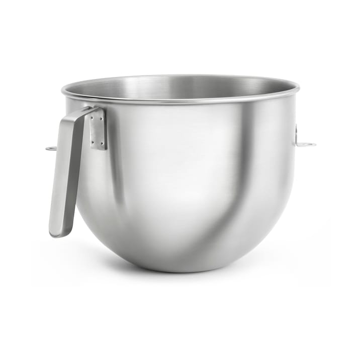 KitchenAid skål rustfrit stål med J-håndtag 6,6 L, Brushed stainless steel KitchenAid