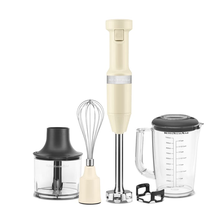 KitchenAid stavblender sæt, Almond cream KitchenAid