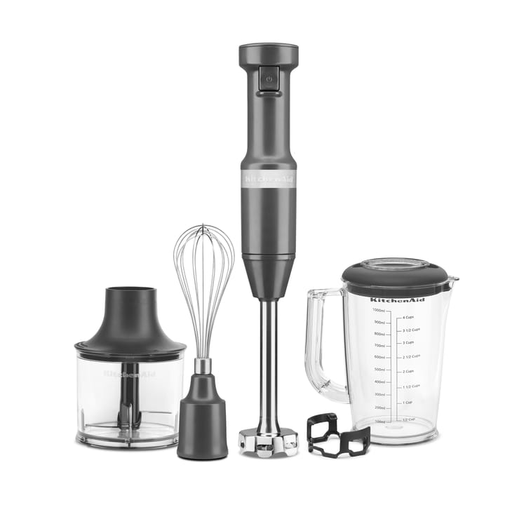 KitchenAid stavblender sæt, Dark grey KitchenAid