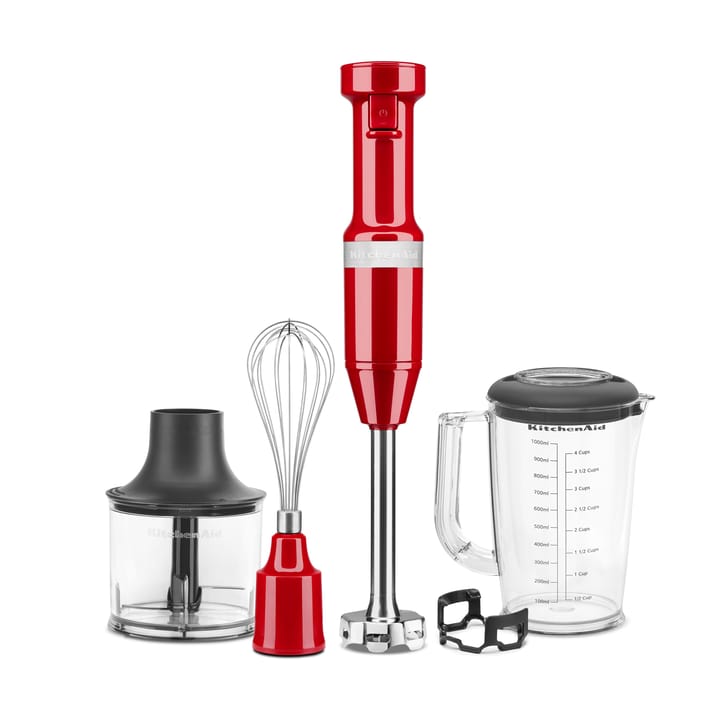 KitchenAid stavblender sæt, Empire red KitchenAid