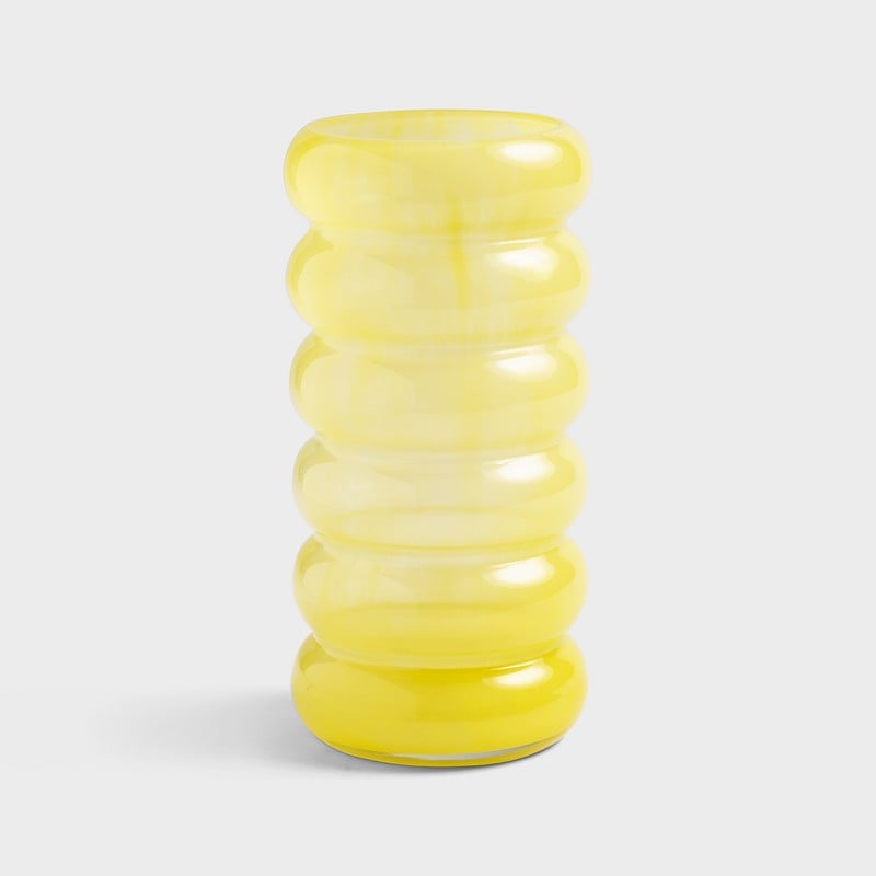 &Klevering Chubby vase 21 cm Yellow