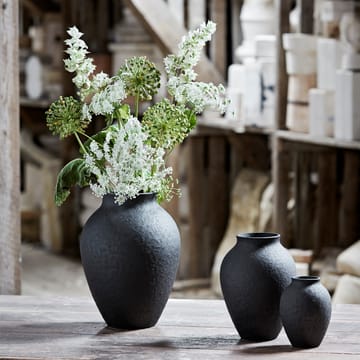 Knabstrup vase 12,5 cm - Sort - Knabstrup Keramik