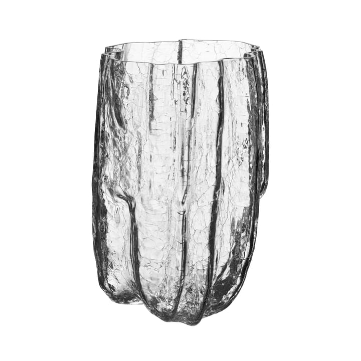 Crackle vase 27 cm - Klar - Kosta Boda