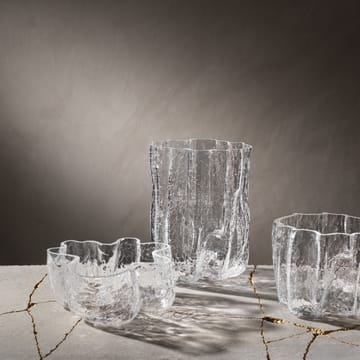 Crackle vase 270 mm - Klar - Kosta Boda