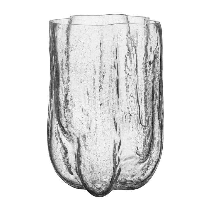 Crackle vase 37 cm, Klar Kosta Boda