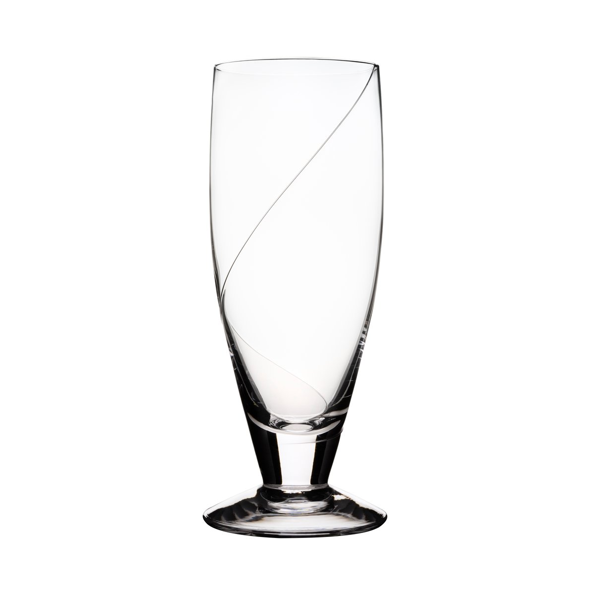 Kosta Boda Line ølglas 50 cl Klar