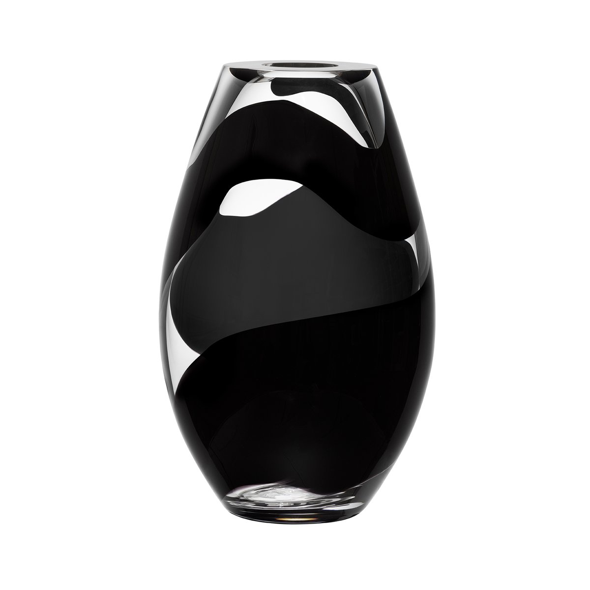 Kosta Boda Non stop vase 28 cm Sort