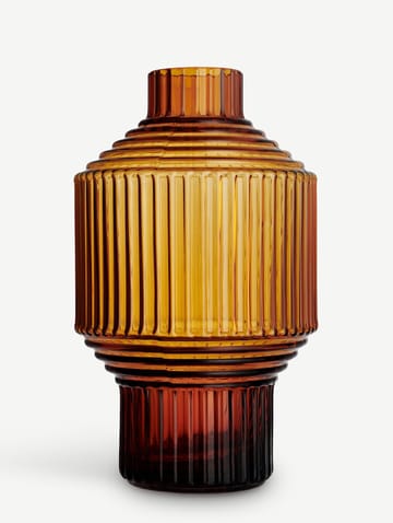 Pavilion vase Ø80x134 mm - Mørk rav - Kosta Boda