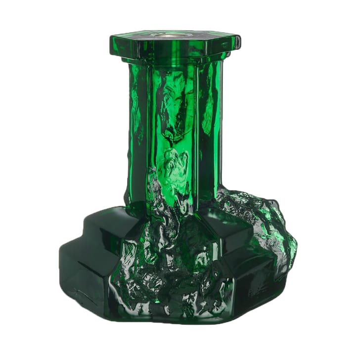Rocky Baroque lysestage 175 mm, Smaragd grøn Kosta Boda