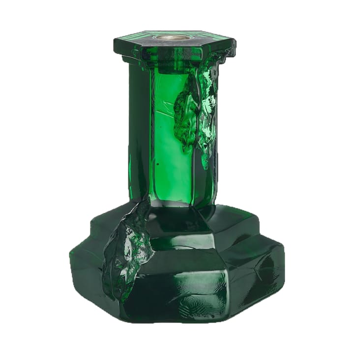 Rocky Baroque lysestage 175 mm, Smaragd grøn Kosta Boda