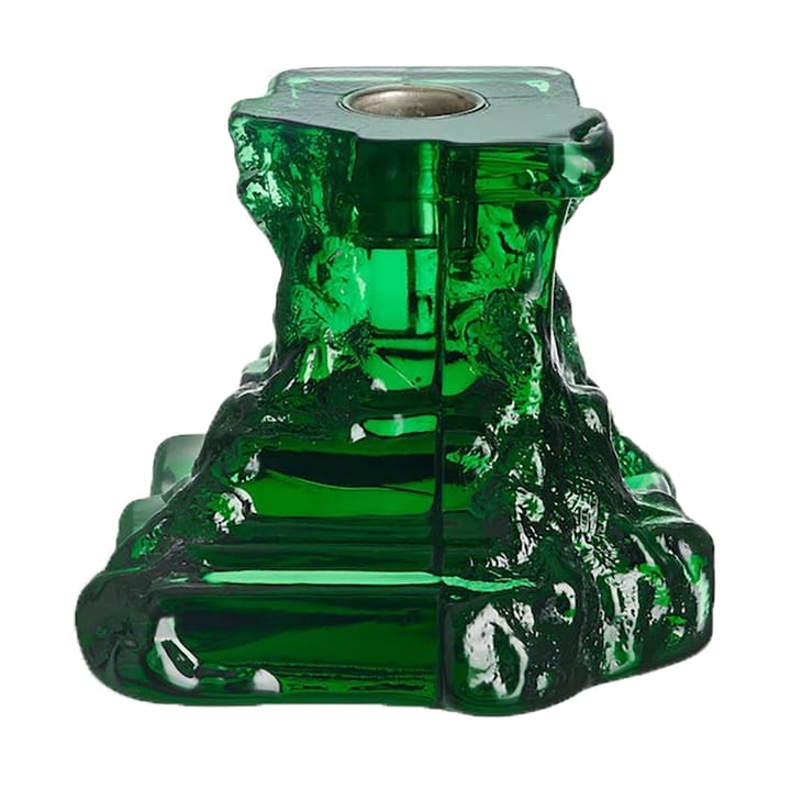 Rocky Baroque lysestage 95 mm, Smaragd grøn Kosta Boda