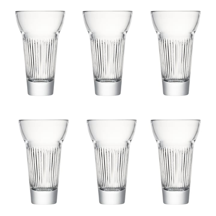 Calanque Marius drinkglas 22 cl 6-pak - Transparent - La Rochère