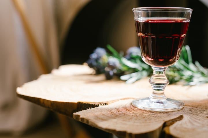 Perigord lille glas på fod 22 cl 6-pak, Transparent La Rochère