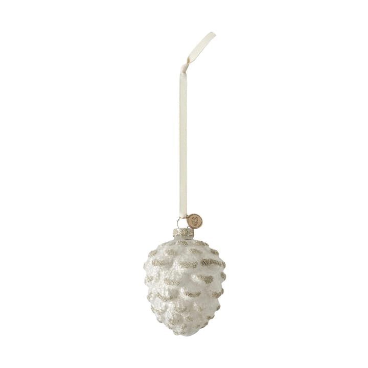 Norille juleophæng kogle 10 cm, Off white Lene Bjerre