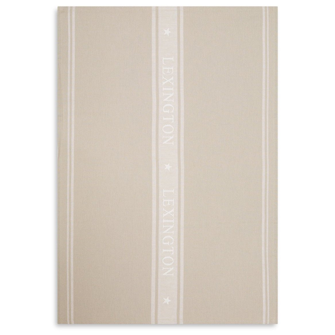 Lexington Icons Star viskestykke 50×70 cm Beige/White