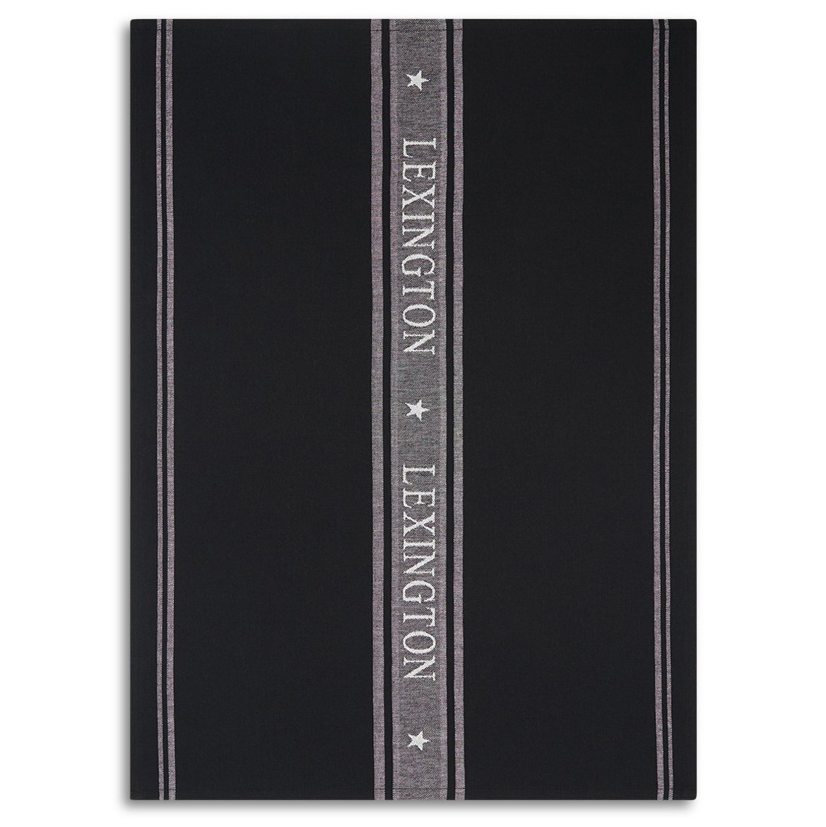 Lexington Icons Star viskestykke 50×70 cm Black/White