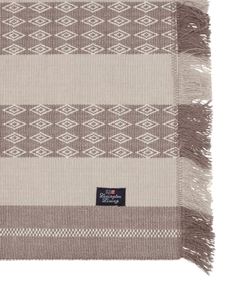 Jacquard Striped dækkeserviet 40x50 cm - Beige - Lexington