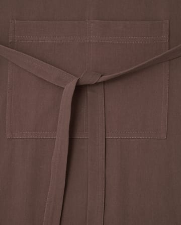 Organic Cotton forklæde - Brown - Lexington