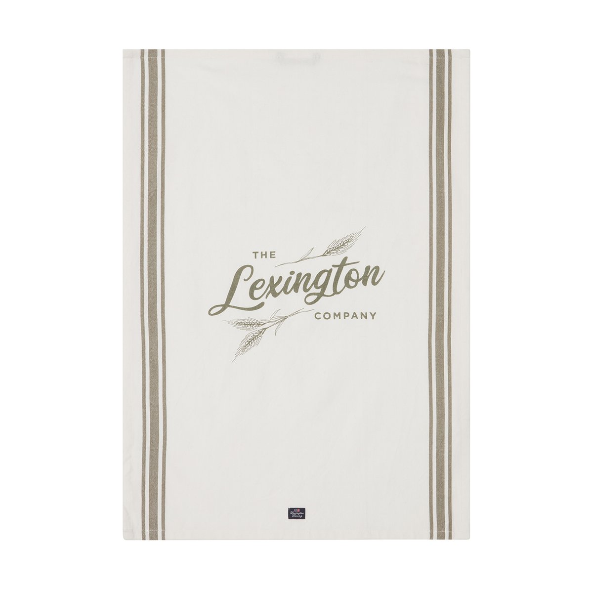 Lexington Organic Cotton viskestykke 50×70 cm White-olive