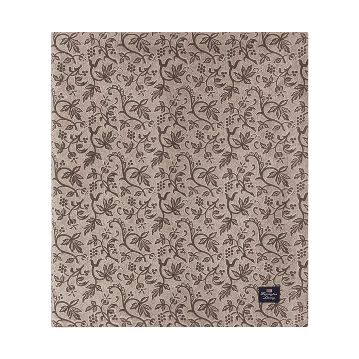 Printed Recycled Cotton dug 150x350 cm - Light beige - Lexington