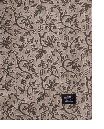 Printed Recycled Cotton dug 150x350 cm - Light beige - Lexington