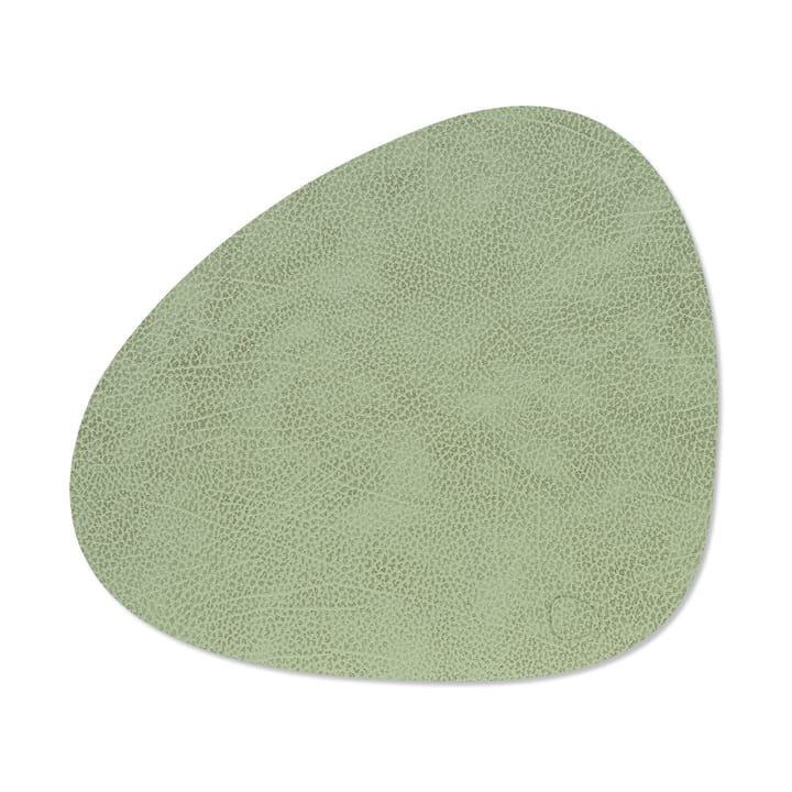 Hippo dækkeserviet curve M - Olive green - LIND DNA