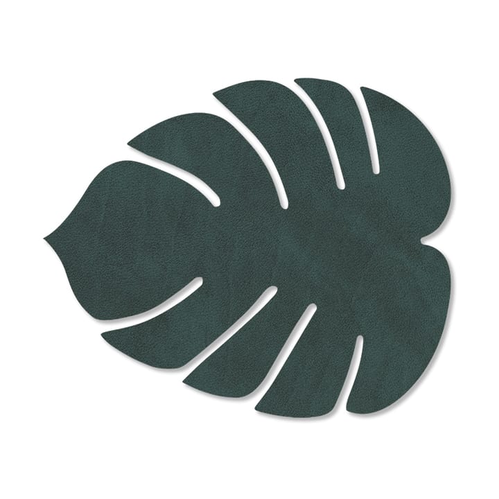 Monstera Leaf Nupo glasunderlag - Dark green - LIND DNA