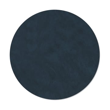 Nupo dækkeserviet circle vendbar XL 1 stk. - Midnight blue/Petrol - LIND DNA