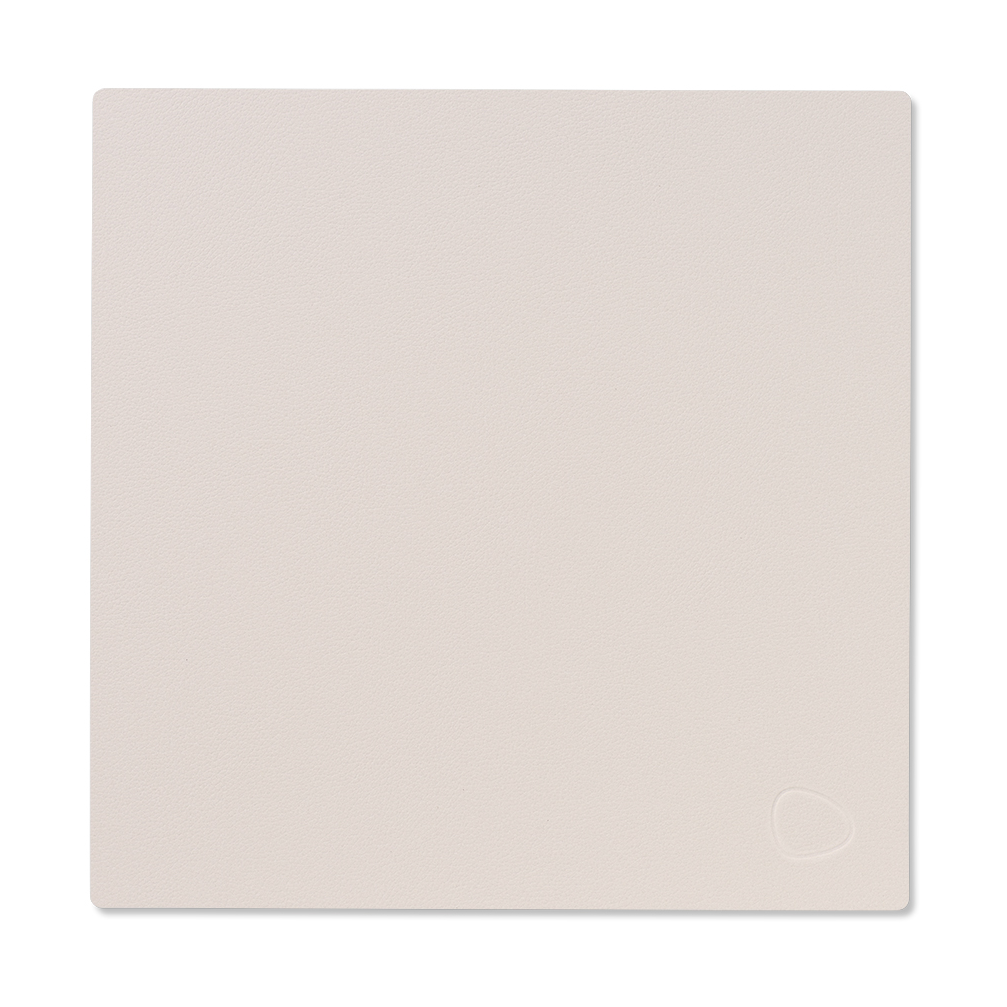 LIND DNA Nupo dækkeserviet square S Soft nude