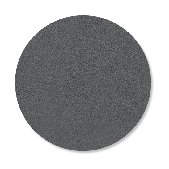 LIND DNA Serene coasters circle Ø10 cm Anthracite