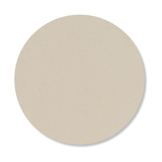 Serene coasters circle Ø10 cm, Cream LIND DNA