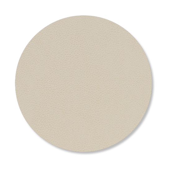 LIND DNA Serene coasters circle Ø10 cm Cream