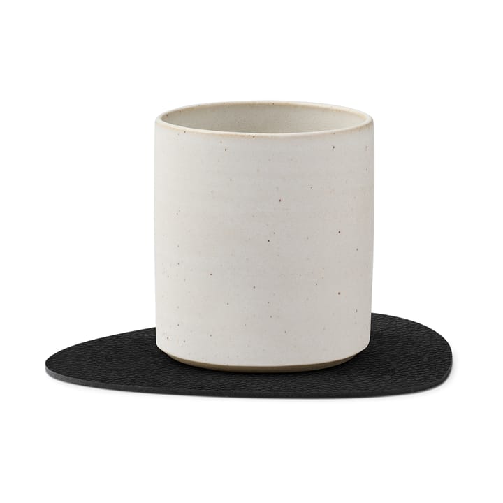 Serene coasters curve 11x13 cm, Black LIND DNA