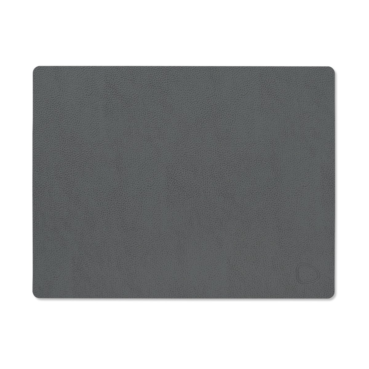 LIND DNA Serene dækkeserviet square M 26,5×34,5 cm Anthracite