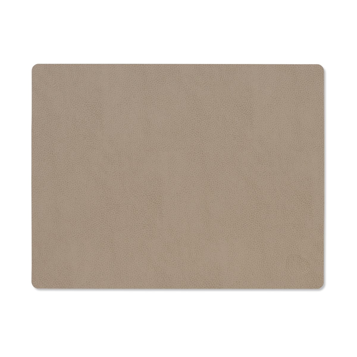 LIND DNA Serene dækkeserviet square M 26,5×34,5 cm Mole Grey