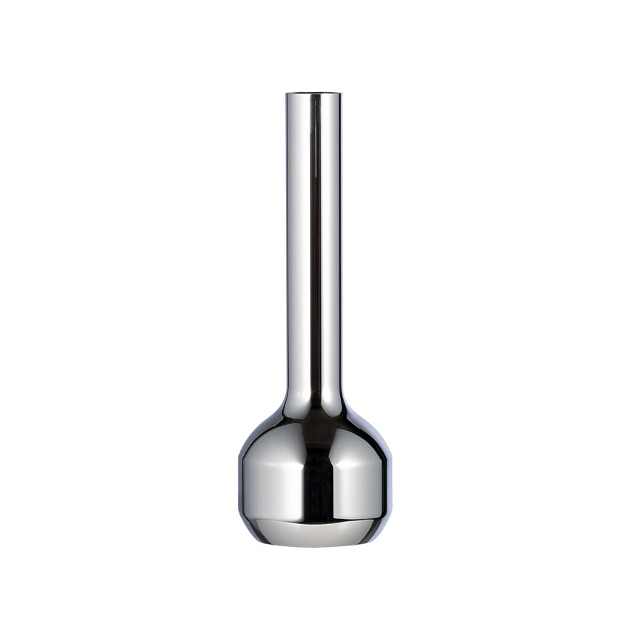 LIND DNA Silhouette 120 vase Chrome steel