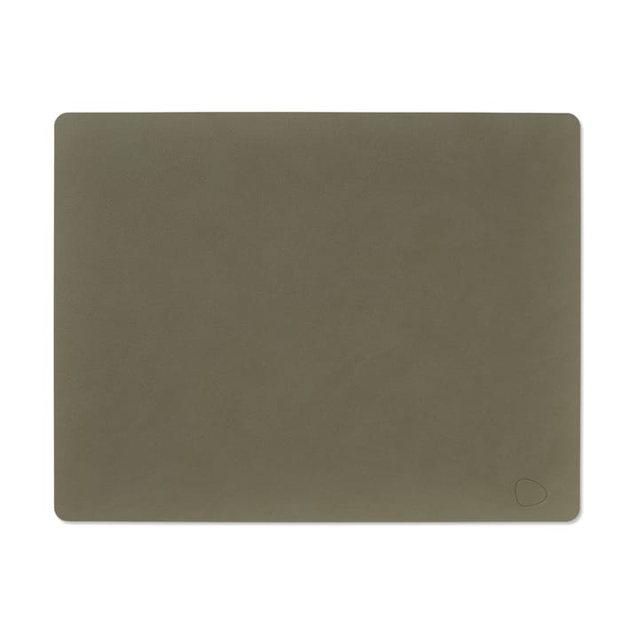 Square Nupo dækkeserviet 35x45 cm - army green - LIND DNA