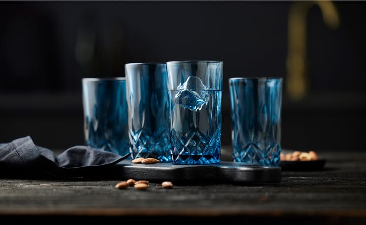 Sorrento highball glas 38 cl 4-pak, Blue Lyngby Glas