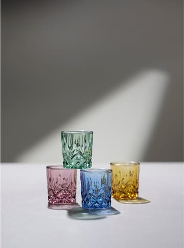 Sorrento shotglas 4 cl 4-pak - Pink - Lyngby Glas