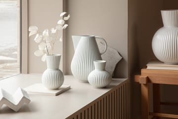 Lyngby Tura vase hvid - 14,5 cm - Lyngby Porcelæn