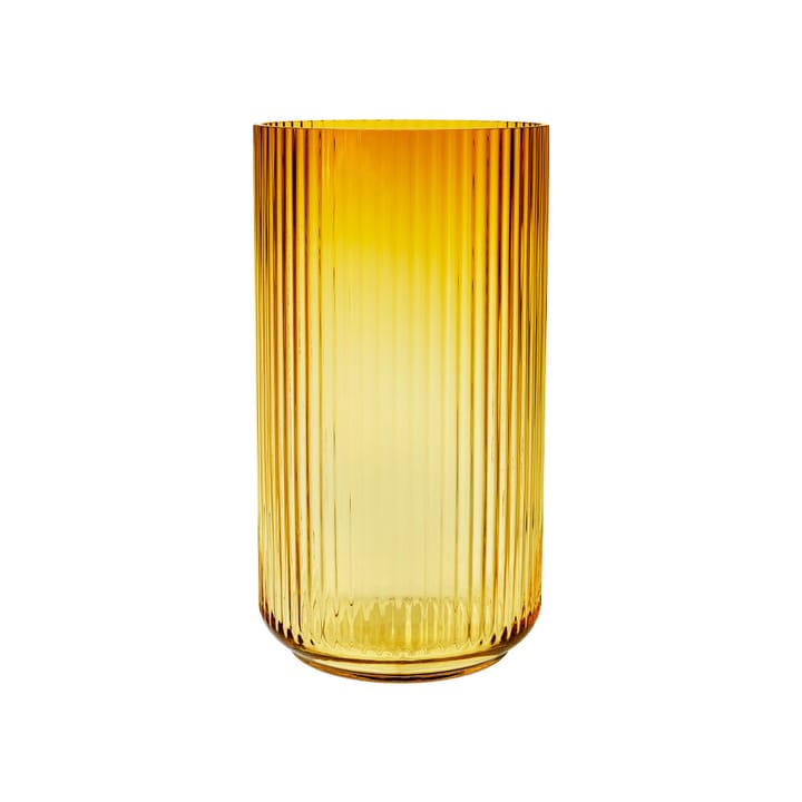 Lyngby vase, amber, 38 cm Lyngby Porcelæn