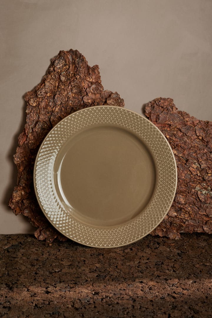 Rhombe Earth frokosttallerken Ø23 cm, Clay Lyngby Porcelæn