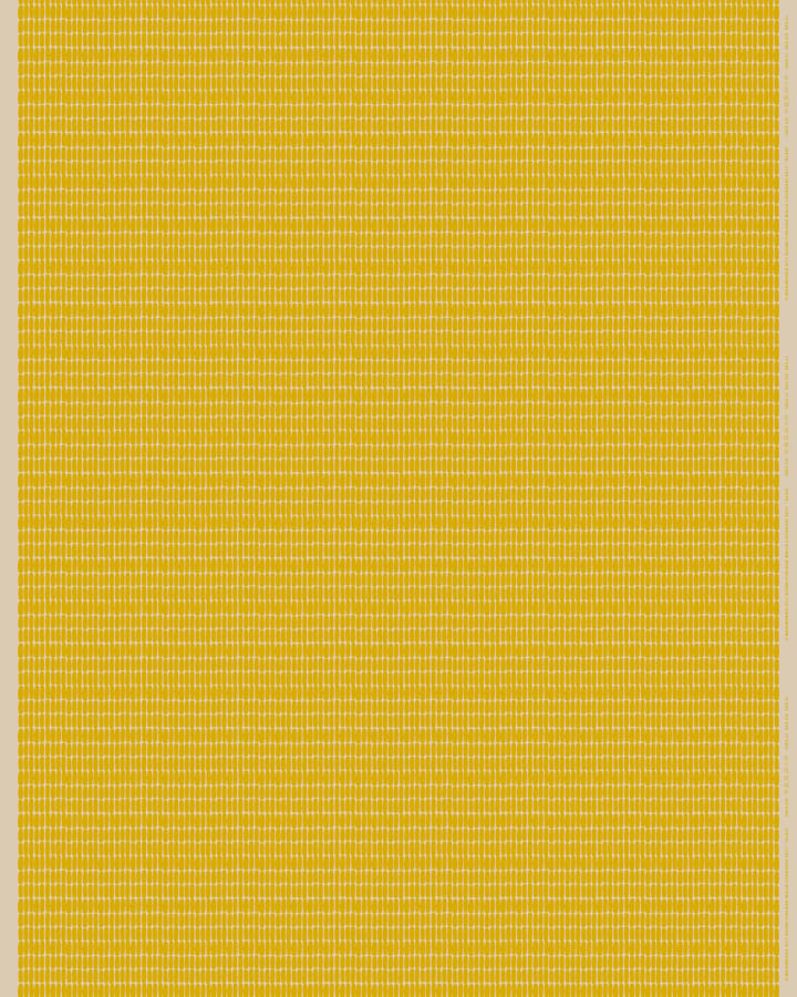 Alku voksduk bomuld-linned, Linen-yellow Marimekko