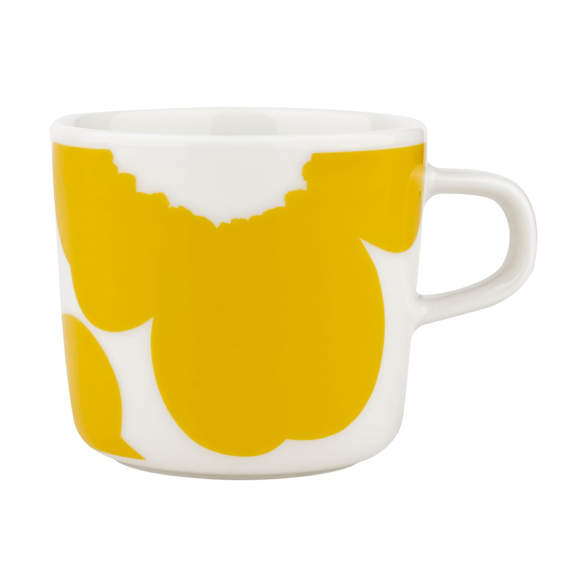 Marimekko Iso Unikko kaffekop 20 cl White-spring yellow