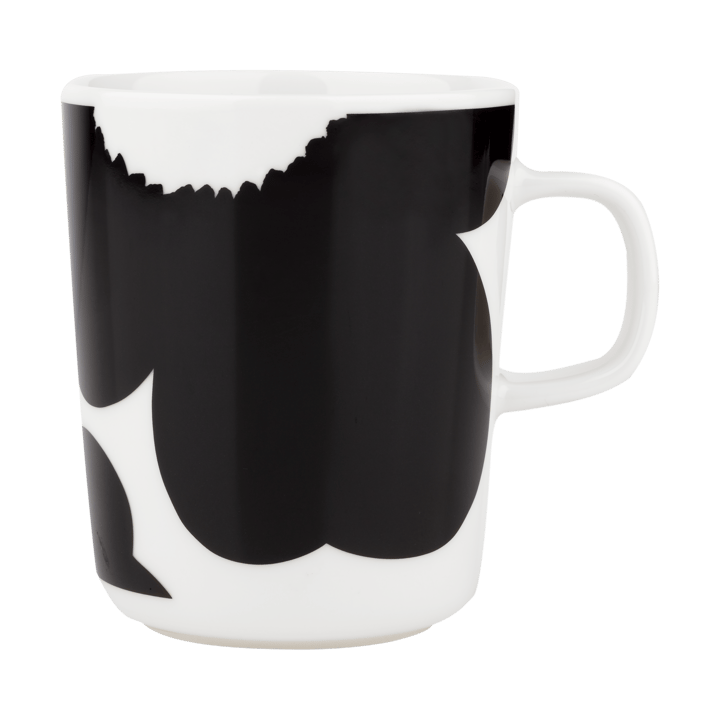 Iso Unikko krus 25 cl, White-black Marimekko