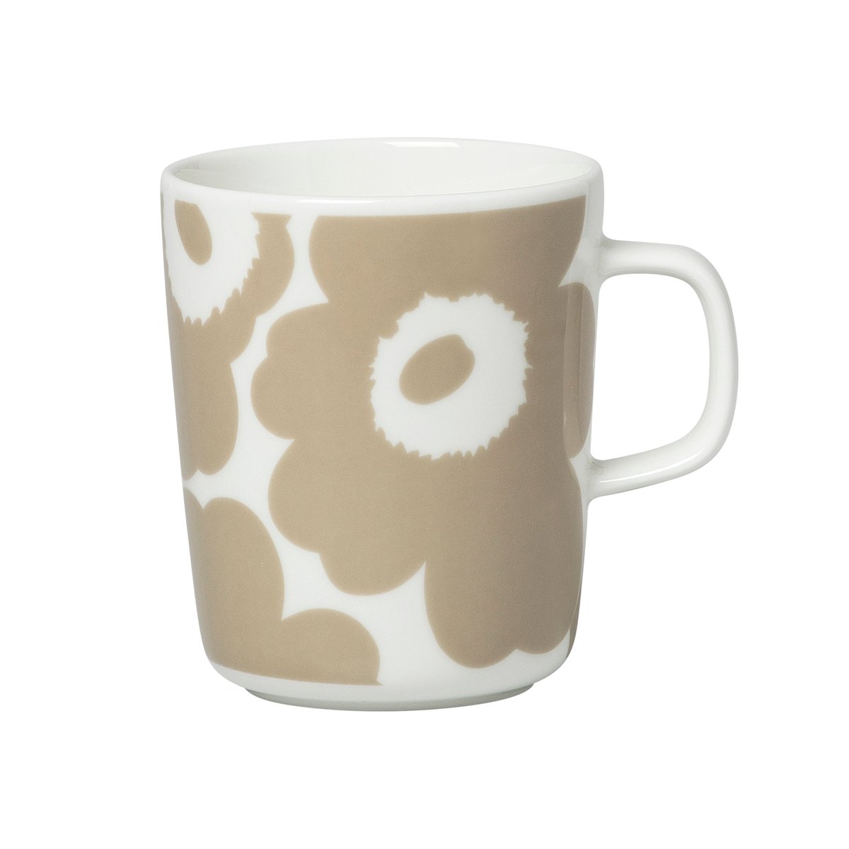 Marimekko Leikko krus 25 cl Hvid-beige