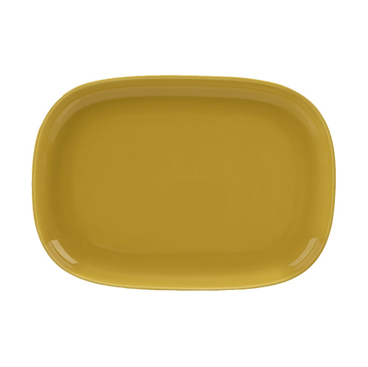 Marimekko Oiva serveringsfad 23×32 cm Yellow