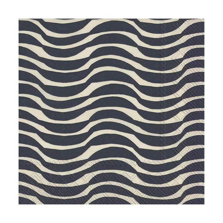 Palko serviet 33x33 cm 20-pak, Cream-blue Marimekko