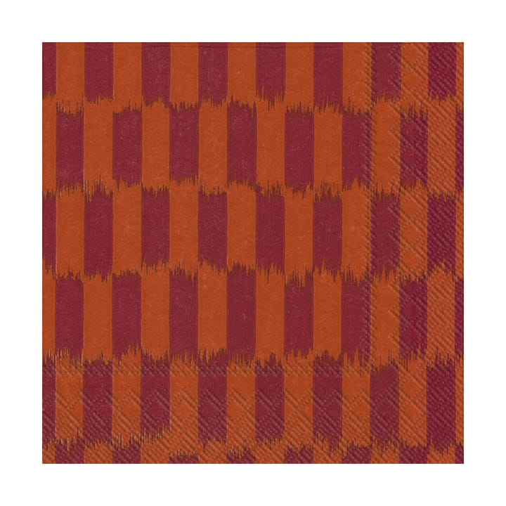 Piekana serviet 33x33 cm 20-pak, Terracotta Marimekko